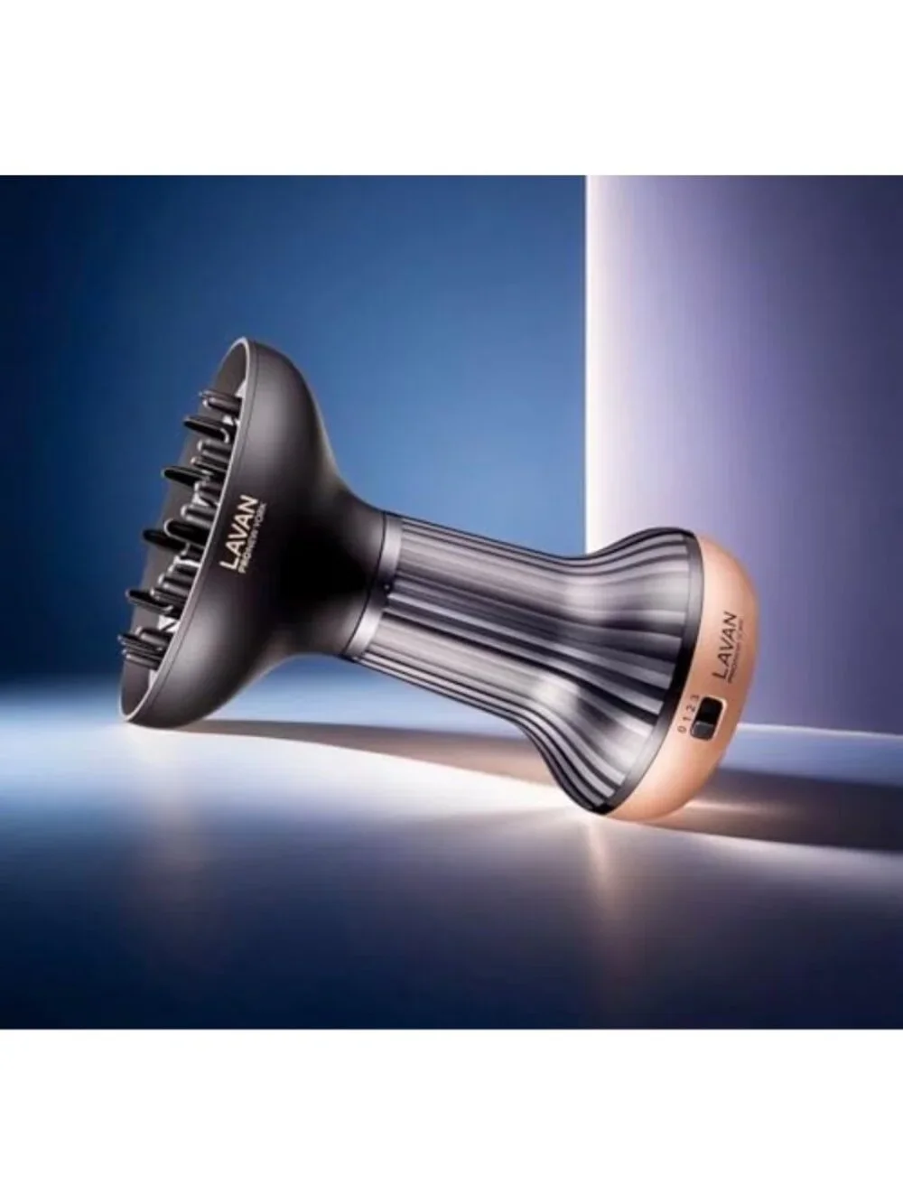 Ionic Hair Dryer for Curly & Wavy Hair – Fast Drying, Sleek Gold Design